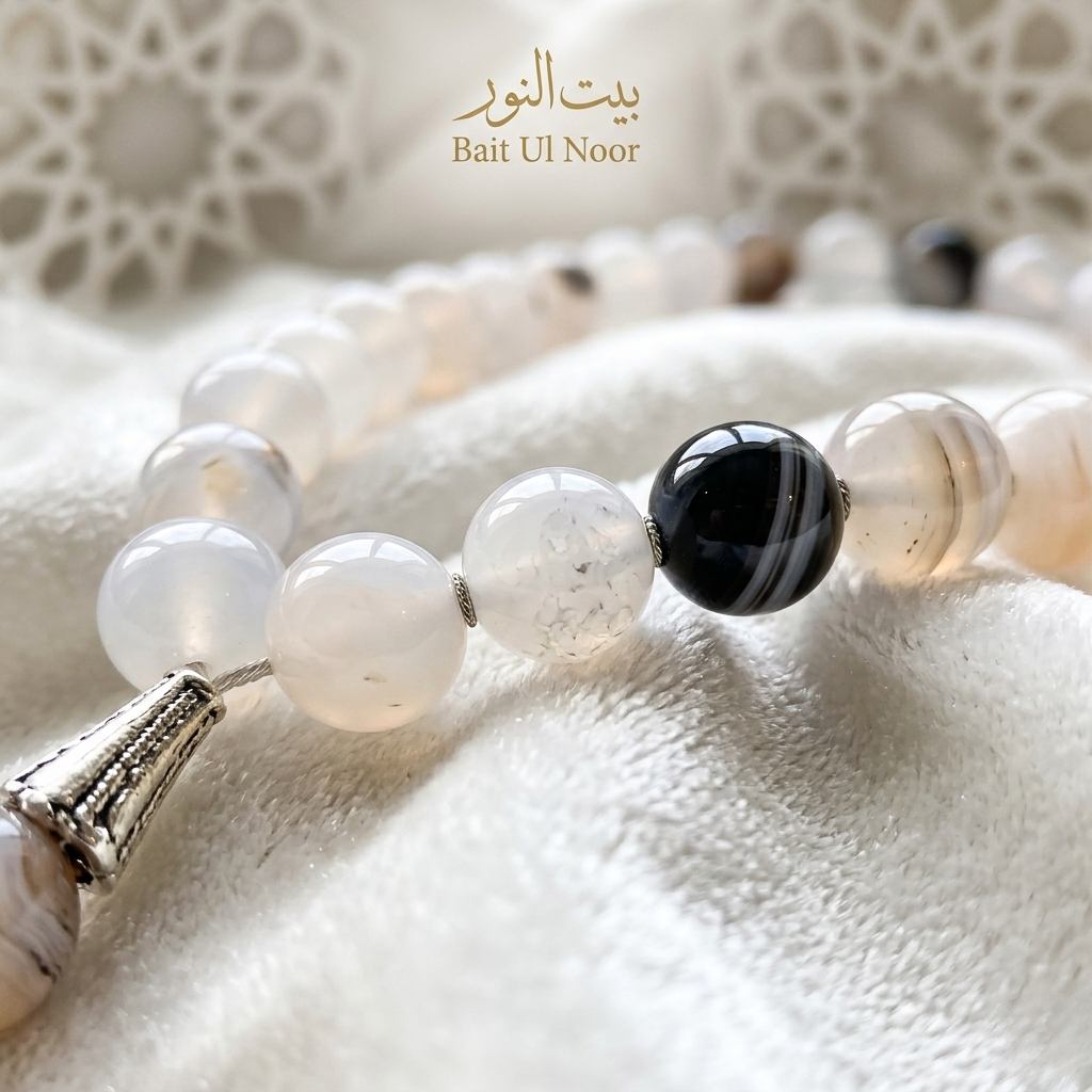 Pearl Noor Crystal Tasbeeh